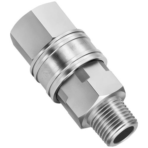 Raccord hydraulique - TSP Cupla  - Nitto Kohki Europe - pneumatique / à emboîtement / en laiton