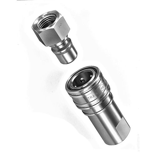 Raccord pour produits chimiques - Semicon Cupla SP - Nitto Kohki Europe - pour gaz / rapide / en caoutchouc
