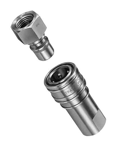 Raccord hydraulique - Semicon Cupla SCS - Nitto Kohki Europe - pneumatique / en acier inoxydable / femelle
