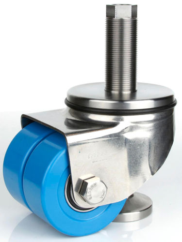 Roulette d'immobilisation - 1600 Series - Atlas Casters - pivotante / à platine / à tige filetée