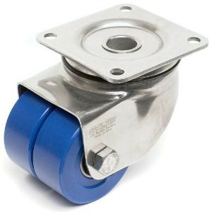 Roulette pivotante - 1000 Series - Atlas Casters - à platine / à tige filetée / fortes charges