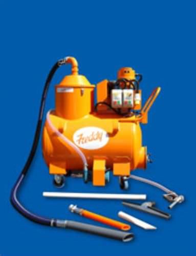 Aspirateur industriel - Ecovac - Freddy - à huile et copeaux / triphasé / mobile