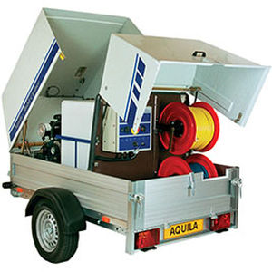 Nettoyeur haute pression à eau chaude - TD216NST - Aquila Triventek A/S - à vapeur / à moteur diesel / sur remorque