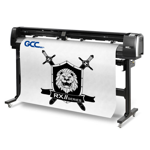 Plotter de découpe pour vinyle - RX II - GCC - pour papier / à deux têtes / à lame