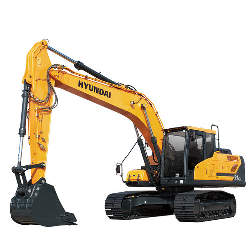 Pelleteuse intermédiaire - HX220L  - Hyundai Construction Equipment Americas, Inc. - sur chenilles / Tier 4 final / pour chantier de construction