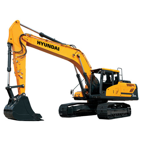 Pelleteuse intermédiaire - HX260A L - Hyundai Construction Equipment Americas, Inc. - sur chenilles / Tier 4 final / pour chantier de construction