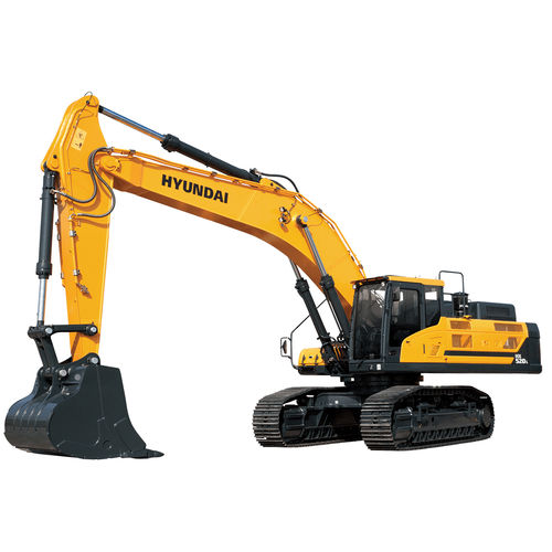 Pelleteuse intermédiaire - HX520A L - Hyundai Construction Equipment Americas, Inc. - sur chenilles / Tier 4 final / pour chantier de construction