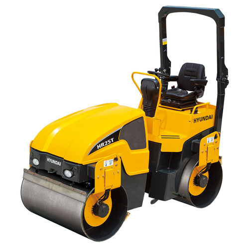 Rouleau compresseur tandem - HR25T-9 - Hyundai Construction Equipment Americas, Inc. - articulé