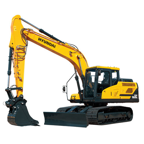 Pelleteuse intermédiaire - HX160A L - Hyundai Construction Equipment Americas, Inc. - sur chenilles / Tier 4 final / pour chantier de construction