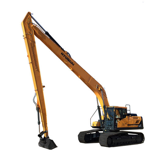 Pelleteuse longue portée - HX300A LR - Hyundai Construction Equipment Americas, Inc. - intermédiaire / sur chenilles / Tier 4 final