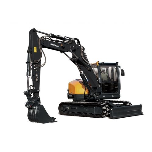 Pelleteuse lourde - HX85A - Hyundai Construction Equipment Americas, Inc. - sur chenilles / diesel / pour chantier de construction
