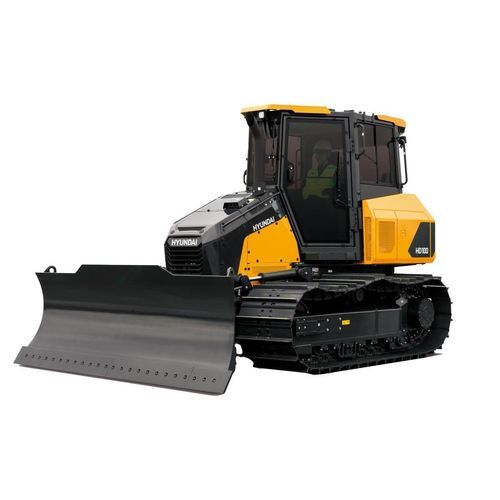 Bulldozer sur chenilles - HD100 LGP - Hyundai Construction Equipment Americas, Inc. - pour chantier