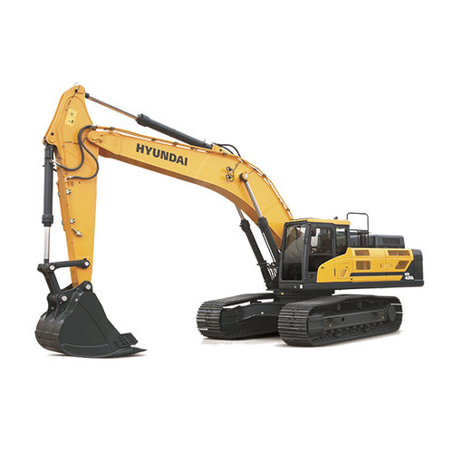 Pelleteuse intermédiaire - HX480A L - Hyundai Construction Equipment Americas, Inc. - sur chenilles / Tier 4 final / pour chantier de construction