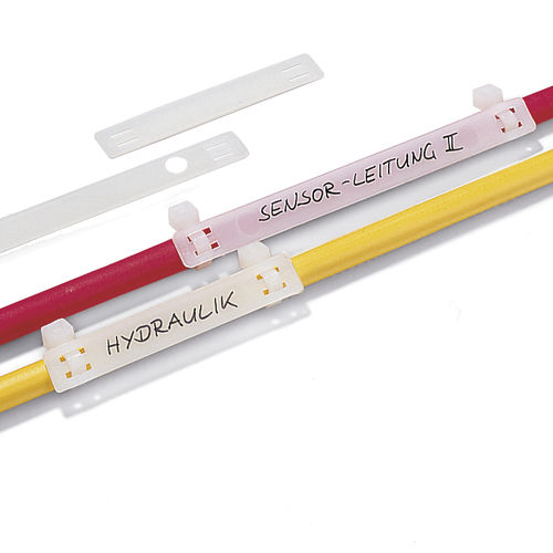 Étiquette d'identification - AT Series - HellermannTyton España - en polyamide / en polyuréthane / pour câble et tuyaux