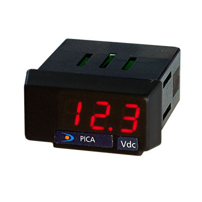 Voltmètre numérique - PICA40-VDC - DITEL - stationnaire / DC