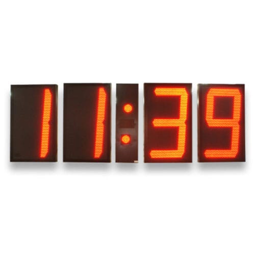 Horloge calendrier - DMR120 - DITEL - chronomètre / d'intérieur / à 4 chiffres