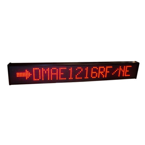 Afficheur alphanumérique - DMAE1216 - DITEL - grand format / d'extérieur