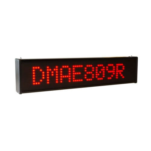 Afficheur alphanumérique - DMAE809 - DITEL - grand format / d'extérieur