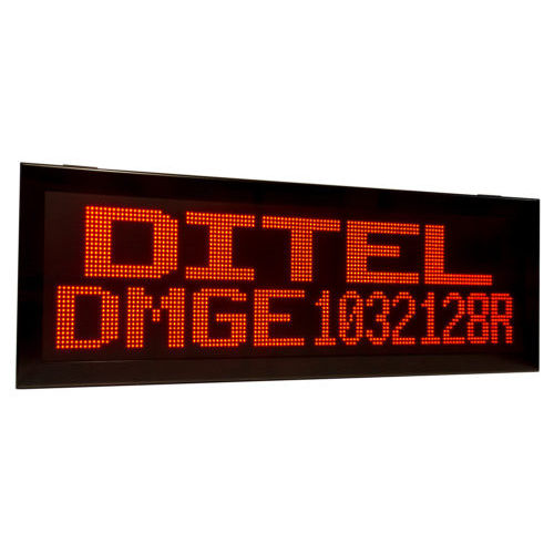 Afficheur alphanumérique - DMGE1032128 - DITEL - grand format / d'extérieur