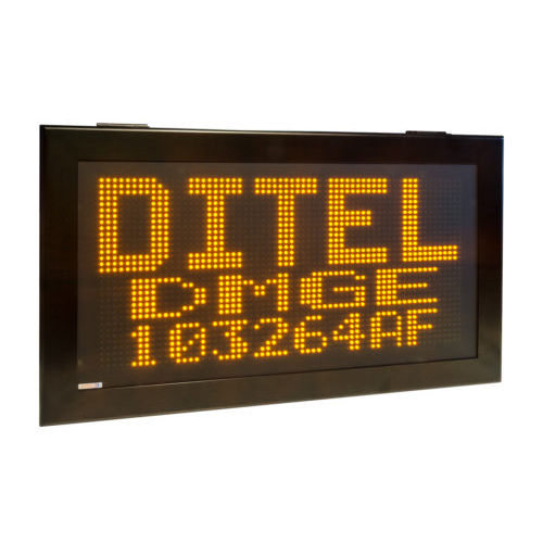 Afficheur alphanumérique - DMGE103264 - DITEL - grand format / d'extérieur
