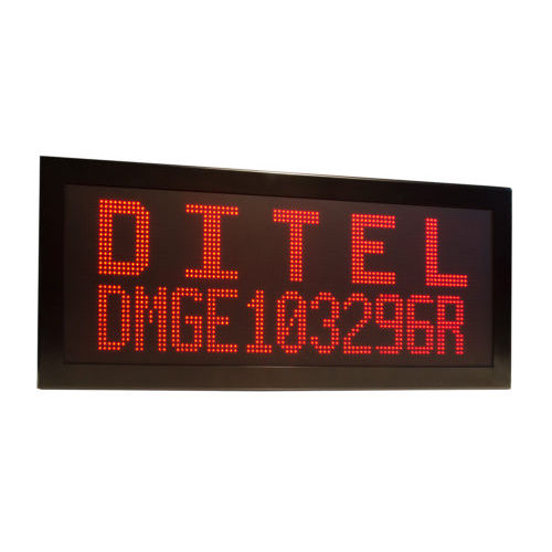 Afficheur alphanumérique - DMGE103296 - DITEL - grand format / d'extérieur