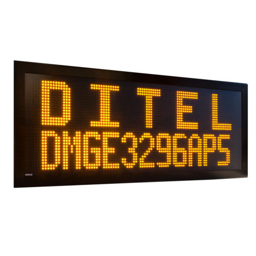 Afficheur alphanumérique - DMGE3296 - DITEL - grand format / d'extérieur
