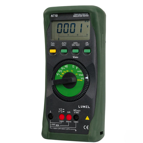 Appareil de mesure de résistance d'isolement portable - NT10 - DITEL