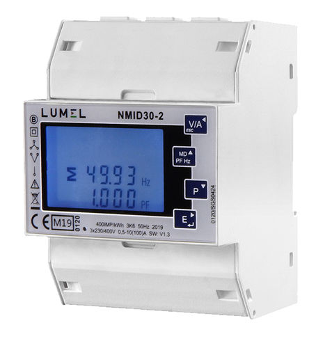 Compteur électrique triphasé - NMID30-2 - DITEL - monophasé / mural / Modbus