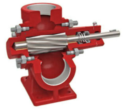 Pompe à engrenage interne - max. 75 psi, max. 11.3 gpm | 2835 series - Roper Pump - pour produits chimiques / électrique / industrielle