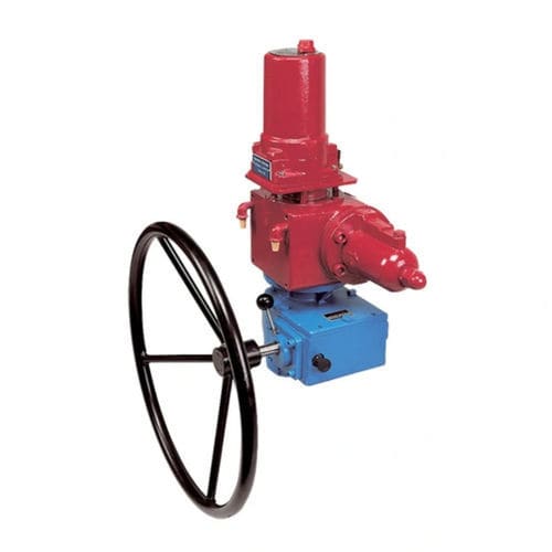 Actionneur de vanne pneumatique - ILG-D  - Rotork - manuel / type quart de tour / double effet
