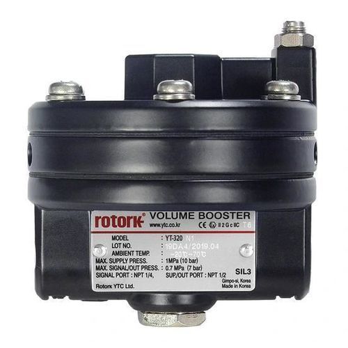 Amplificateur pneumatique de pression de volume - YT-320 - Rotork - de pression
