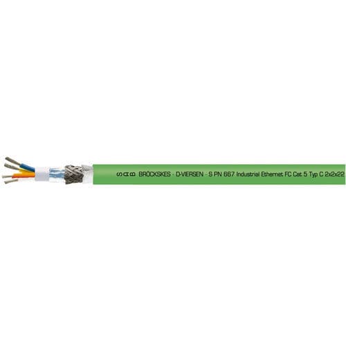 Câble électrique ProfiNet - S PN 667 - SAB BROECKSKES GMBH & Co. KG - de données / Ethernet / RJ45