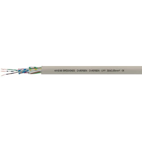 Câble électrique type LIYY - LiYY - SAB BROECKSKES GMBH & Co. KG - de données / DIN / isolé