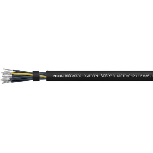 Câble électrique sans halogène - SABIX® BL 410 FRNC - SAB BROECKSKES GMBH & Co. KG - d'alimentation / isolé / à retardateur de flamme