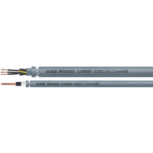 Câble électrique flexible - S 200 C  - SAB BROECKSKES GMBH & Co. KG - hybride / isolé / résistant à l'huile