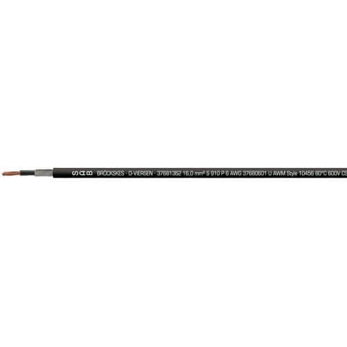 Câble électrique de grande flexibilité - S 910 P - SAB BROECKSKES GMBH & Co. KG - d'alimentation / DIN / isolé