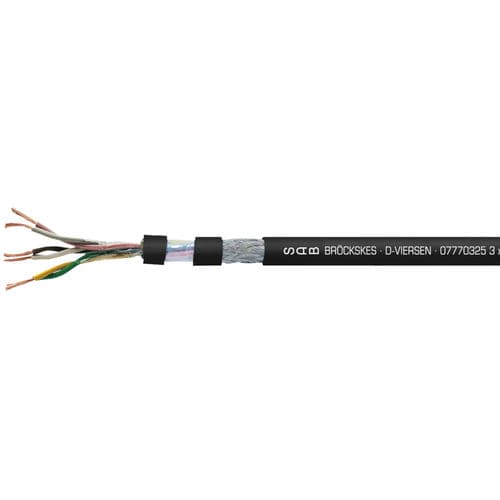 Câble électrique de grande flexibilité - SD 960 CY TP - SAB BROECKSKES GMBH & Co. KG - de données / DIN / isolé
