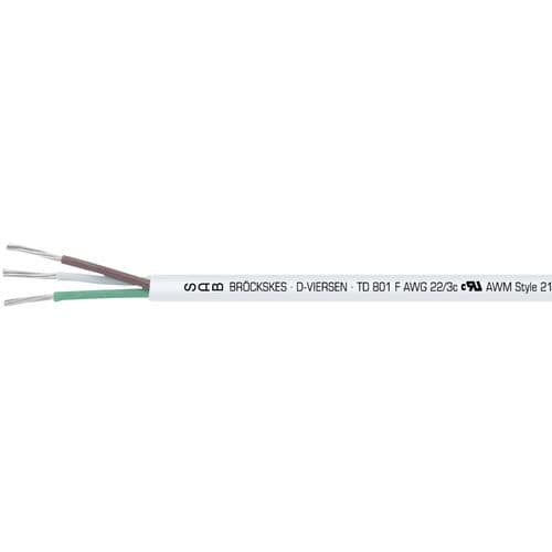 Câble électrique de données - TD 801 F - SAB BROECKSKES GMBH & Co. KG - DIN / coaxial / isolé