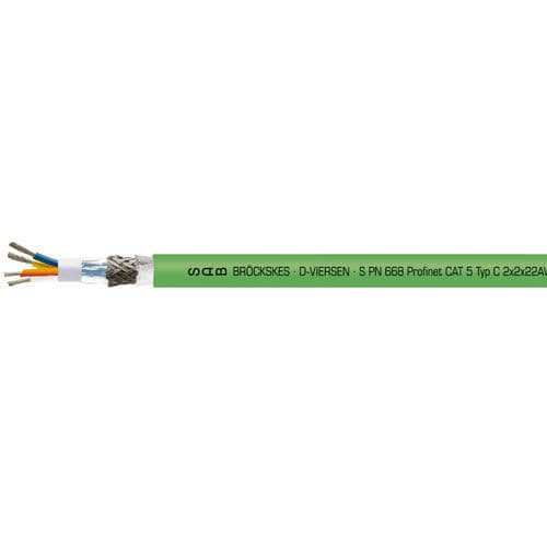 Câble électrique ProfiNet - S PN 668 - SAB BROECKSKES GMBH & Co. KG - de données / Ethernet / RJ45