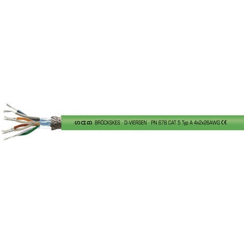 Câble électrique Ethernet - PN 678 - SAB BROECKSKES GMBH & Co. KG - de données / RJ45 / isolé