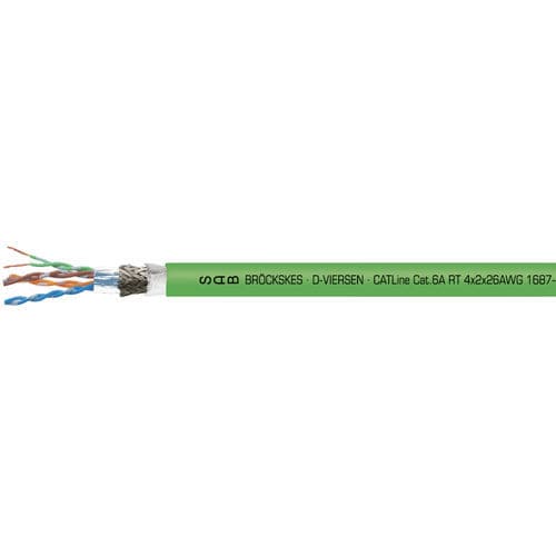 Câble électrique de données - 16874631 - SAB BROECKSKES GMBH & Co. KG - Gigabit Ethernet / RJ45 / isolé
