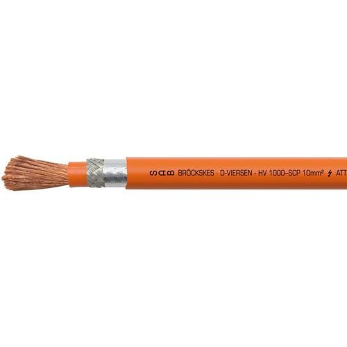 Câble électrique d'alimentation - HV 1000 - SCP - SAB BROECKSKES GMBH & Co. KG - résistant à l'huile / à retardateur de flamme / avec écran en cuivre