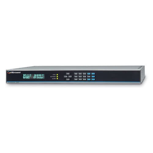 Récepteur temps-fréquence - SyncServer S650 - Microsemi - GPS / modulaire