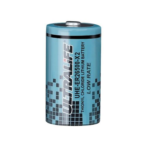 Batterie Li-SoCl2 - UHE-ER26500-X2 - Ultralife Corporation - type C / 3 V / pour éclairage de secours