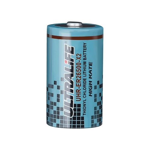 Batterie Li-SoCl2 - UHR-ER26500-X2 - Ultralife Corporation - type C / 3 V / pour éclairage de secours