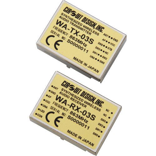 Émetteur-récepteur UHF - WA-TX-03S - Circuit Design, Inc. - radio / bande ISM / RF