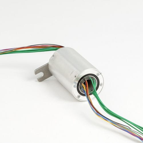 Collecteur tournant électrique - SC050 - SERVOTECHNICS - à axe creux / en aluminium / IP54