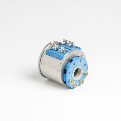 Collecteur tournant électrique - SH085 - SERVOTECHNICS - à axe creux / en aluminium / IP65