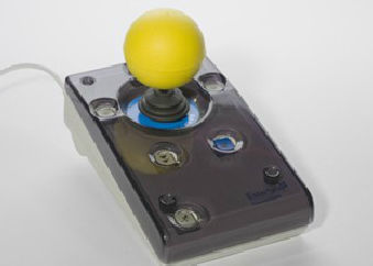 Joystick switch - Roller Plus - Traxsys Input Products - analogique / pour technologie d'assistance / USB