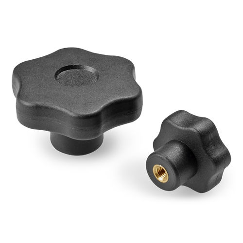 Bouton moleté - F175 - Boteco - en étoile / en polyamide
